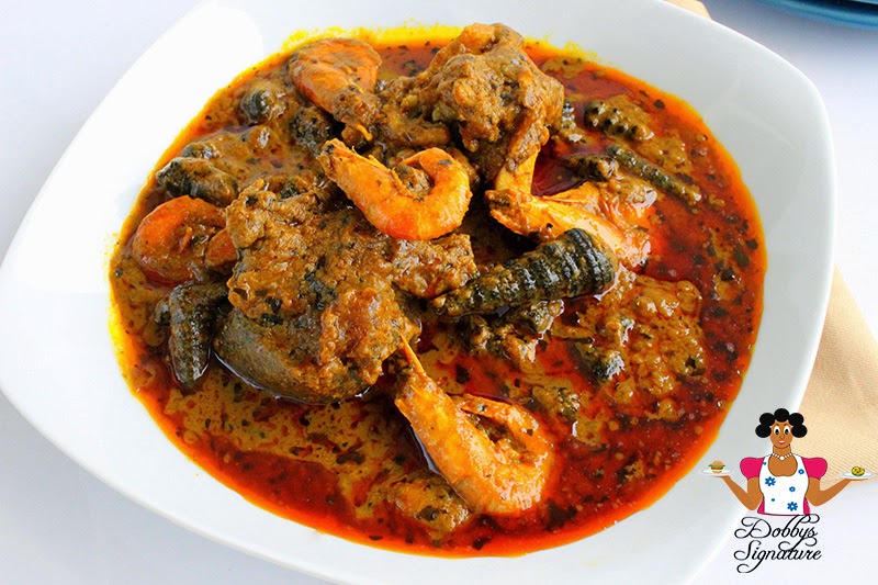 Atama soup with 1 Goat meat